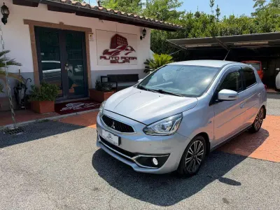 Usata Mitsubishi Space Star Intense 80 CV (58 kW) 2019 Argento Utilitaria