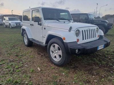 Usata Jeep Wrangler Sahara 200 CV (147 kW) 2013 Bianco SUV