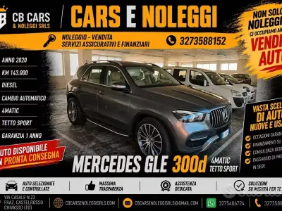 Usata Mercedes GLE300 Premium 245 CV (180 kW) 2020 Grigio SUV