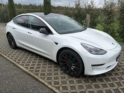 Usata Tesla Model 3 Performance 461 kW (627 CV) 2021 Bianco Berlina