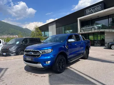 Usata Ford Ranger Limited 170 CV (125 kW) 2021 Blu/azzurro Pick-up