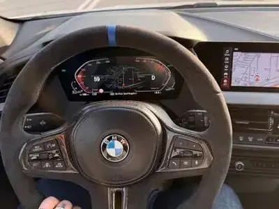 Usata BMW 116 M Sport 116 CV (85 kW) 2021 Bianco Utilitaria