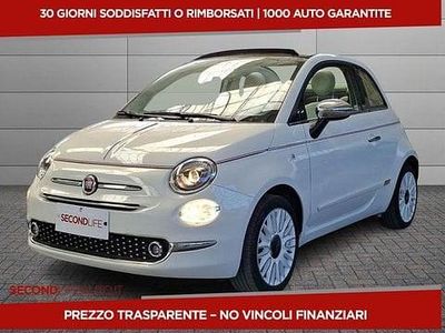 Usata Fiat 500C Dolcevita 69 CV (50 kW) 2020 Bianco Cabrio