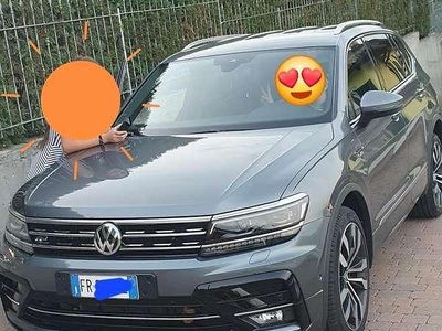 Begagnad VW Tiguan Allspace Advance 150 HK (110 kW) 2018 Grå SUV