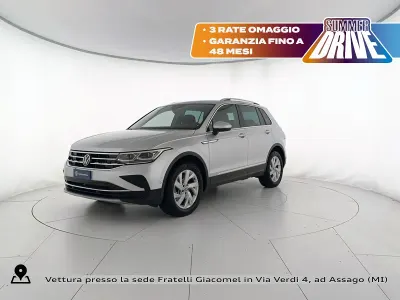 Usata VW Tiguan Elegance 190 CV (139 kW) 2023 Reflex silver metallizzato SUV