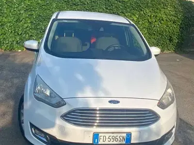 Usata Ford C-MAX 120 CV (88 kW) 2016 Bianco Monovolume