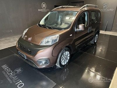 Usata Fiat Qubo Lounge 80 CV (58 kW) 2019 Marrone Monovolume