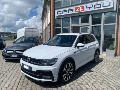 Usata VW Tiguan Advance 150 CV (110 kW) 2018 Bianco SUV