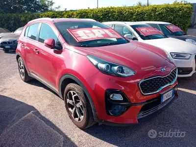 Usata Kia Sportage 132 CV (97 kW) 2020 Rosso SUV