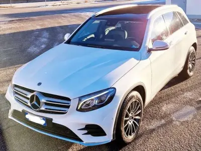 Usata Mercedes GLC220 Premium 170 CV (125 kW) 2019 Bianco SUV