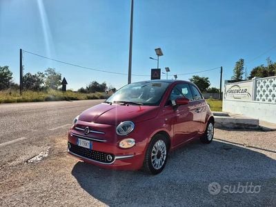 Usata Fiat 500 Lounge 85 CV (62 kW) 2018 Rosso Berlina