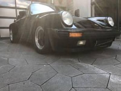 Usata Porsche 911 Turbo Cabriolet 300 CV (220 kW) 1989 Nero Cabrio