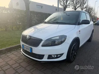 Usata Skoda Fabia Monte Carlo 75 CV (55 kW) 2014 Bianco Berlina