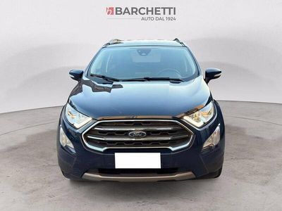 Usata Ford Ecosport Titanium 125 CV (91 kW) 2022 Blu SUV