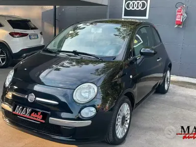 Usata Fiat 500 Lounge 69 CV (50 kW) 2012 Nero Berlina