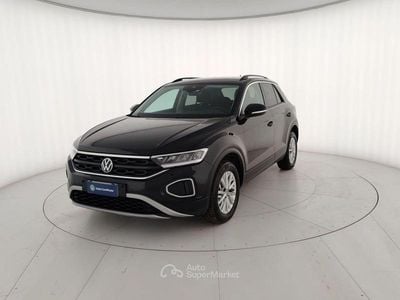 Usata VW T-Roc Life 110 CV (80 kW) 2023 Nero SUV