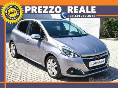 Usata Peugeot 208 83 CV (61 kW) 2019 Grigio Utilitaria