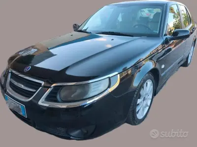 Usata Saab 9-5 150 CV (110 kW) 2007 Nero Berlina