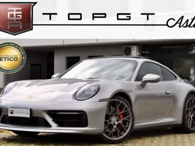 Usata Porsche 992 450 CV (330 kW) 2020 Argento gt Coupé