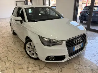 Usata Audi A1 Ambition 90 CV (66 kW) 2013 Bianco Utilitaria