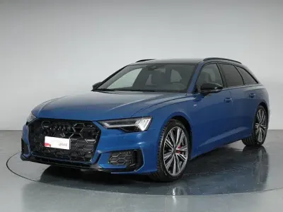 Usata Audi A6 S-Line 367 CV (269 kW) 2024 Blu ascari metallizzato Station wagon