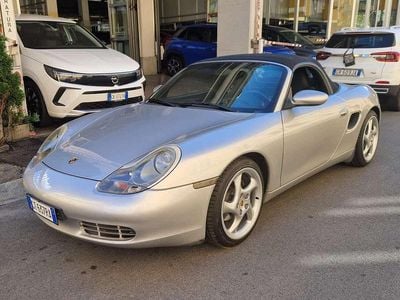 Usata Porsche Boxster 204 CV (150 kW) 1999 Argento Cabrio