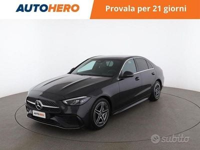 Usata Mercedes C220 AMG line 2024 Nero Berlina
