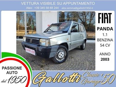 Usata Fiat Panda 54 CV (39 kW) 2003 Grigio Utilitaria