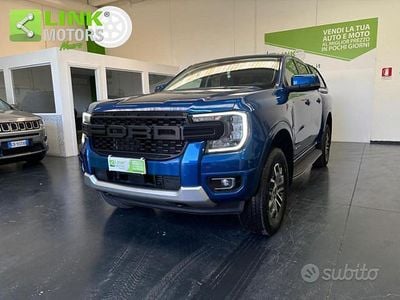 Usata Ford Ranger Limited 170 CV (125 kW) 2023 Blu Pick-up