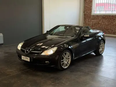 Usata Mercedes SLK350 272 CV (200 kW) 2004 Nero Cabrio