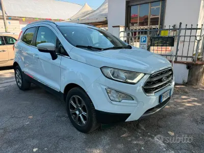 Usata Ford Ecosport ST-Line 125 CV (91 kW) 2018 Bianco SUV
