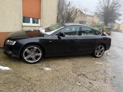 Käytetty Audi A5 170 HP (125 kW) 2010 Musta Coupe - kaksiovinen