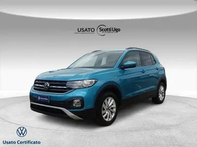 Usata VW T-Cross Style 110 CV (80 kW) 2023 Blu SUV