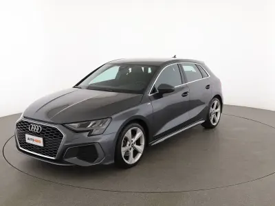 Usata Audi A3 S-Line 150 CV (110 kW) 2021 Grigio Berlina