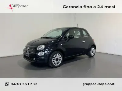 Usata Fiat 500 Lounge 69 CV (50 kW) 2018 Nerometall. Berlina