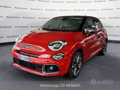Usata Fiat 500X Sport 131 CV (96 kW) 2024 Rosso SUV