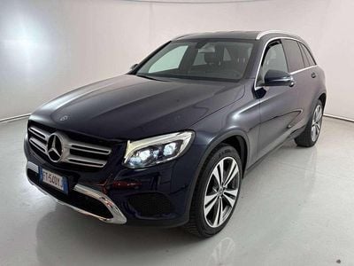 Usata Mercedes GLC250 204 CV (150 kW) 2019 Blu/azzurro SUV