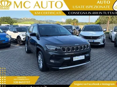 Usata Jeep Compass Limited 131 CV (96 kW) 2022 Grigio scuro SUV
