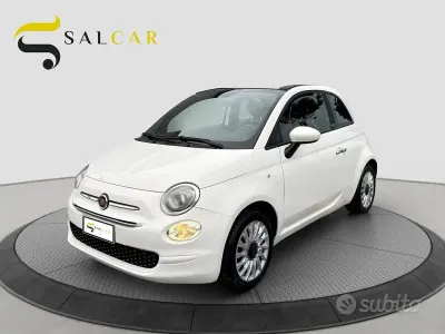 Usata Fiat 500C Lounge 69 CV (50 kW) 2020 Bianco Cabrio