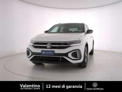 Usata VW T-Roc R-line 150 CV (110 kW) 2024 Bianco SUV