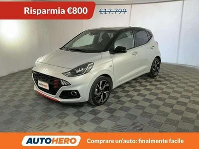 Usata Hyundai i10 N Line 90 CV (66 kW) 2025 Grigio Utilitaria