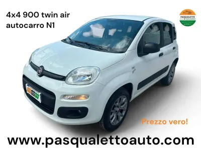 Usata Fiat Panda 4x4 S 86 CV (63 kW) 2019 Bianco Utilitaria