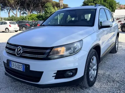 Usata VW Tiguan Trendline 122 CV (89 kW) 2014 Bianco SUV