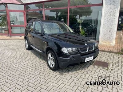 Usata BMW X3 150 CV (110 kW) 2006 Nero perla SUV