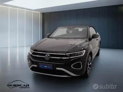 Usata VW T-Roc Style 110 CV (80 kW) 2023 Nero SUV