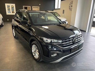 Usata VW T-Cross Advance 110 CV (80 kW) 2022 Nero SUV