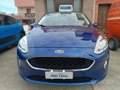 Usata Ford Fiesta Titanium 85 CV (62 kW) 2018 Blu Utilitaria