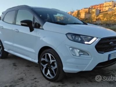 Usata Ford Ecosport ST-Line 125 CV (91 kW) 2018 Bianco SUV