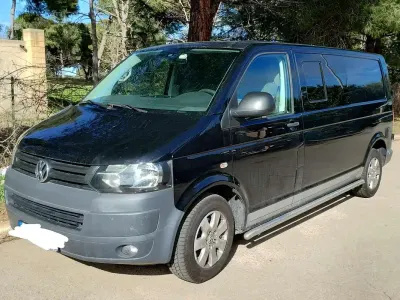 Usata VW T5 84 CV (61 kW) 2010 Nero Furgone