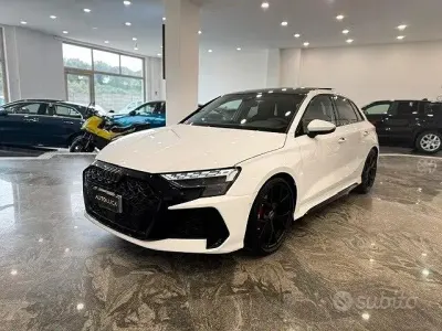 Usata Audi RS3 S-line plus 400 CV (294 kW) 2025 Bianco Berlina